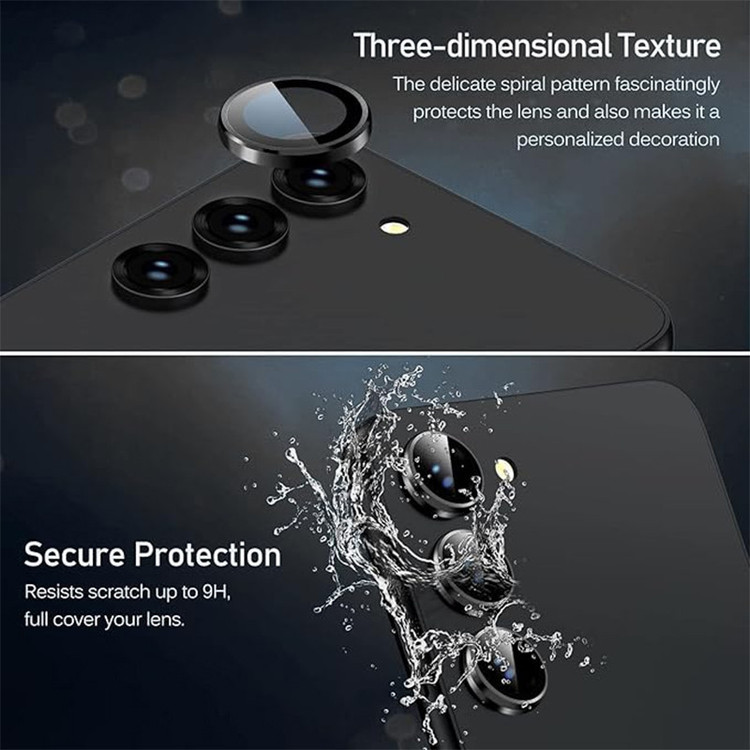 محافظ لنز دوربین اسپایدر مدل Ring Metal مناسب برای گوشی موبایل سامسونگ Galaxy S24