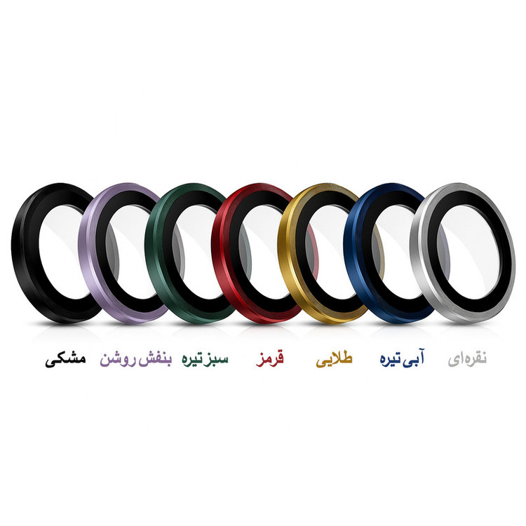 محافظ لنز دوربین فلزی امگلس مدل RNG MTL MG مناسب برای گوشی موبایل شیائومی Poco F6 Pro