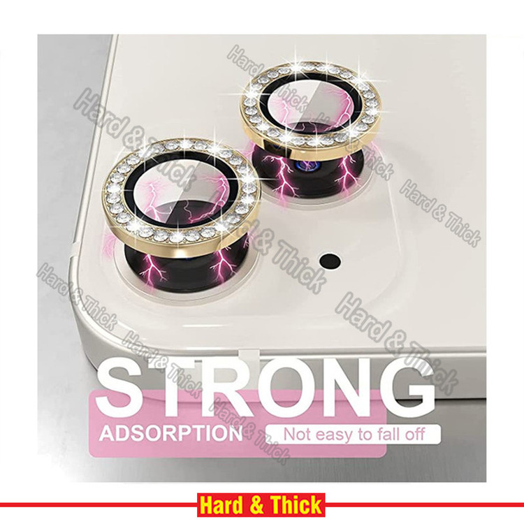 محافظ لنز دوربین هارد اند تیک مدل Ring Diamond مناسب برای گوشی موبایل اپل Iphone 13 Pro / 13 Pro max