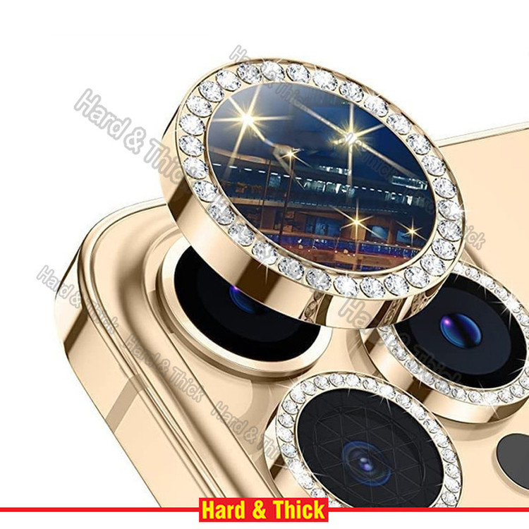 محافظ لنز دوربین هارد اند تیک مدل Ring Diamond مناسب برای گوشی موبایل اپل Iphone 13 Pro / 13 Pro max