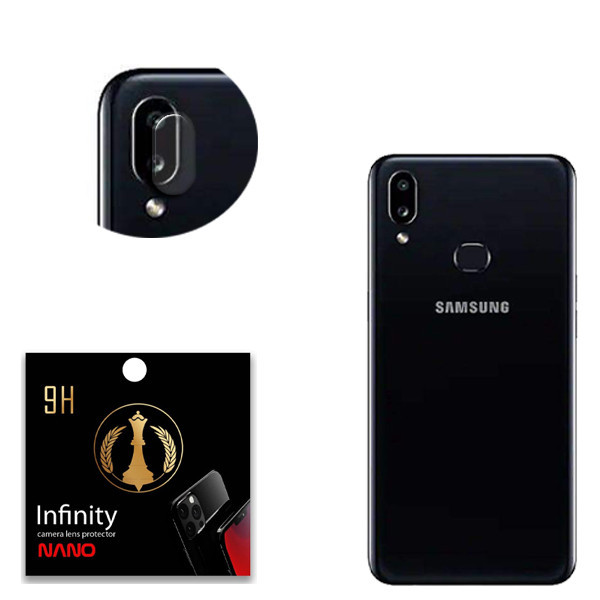 محافظ لنز دوربین اینفینیتی مدل Pro Max مناسب برای گوشی موبایل سامسونگ Galaxy A10S