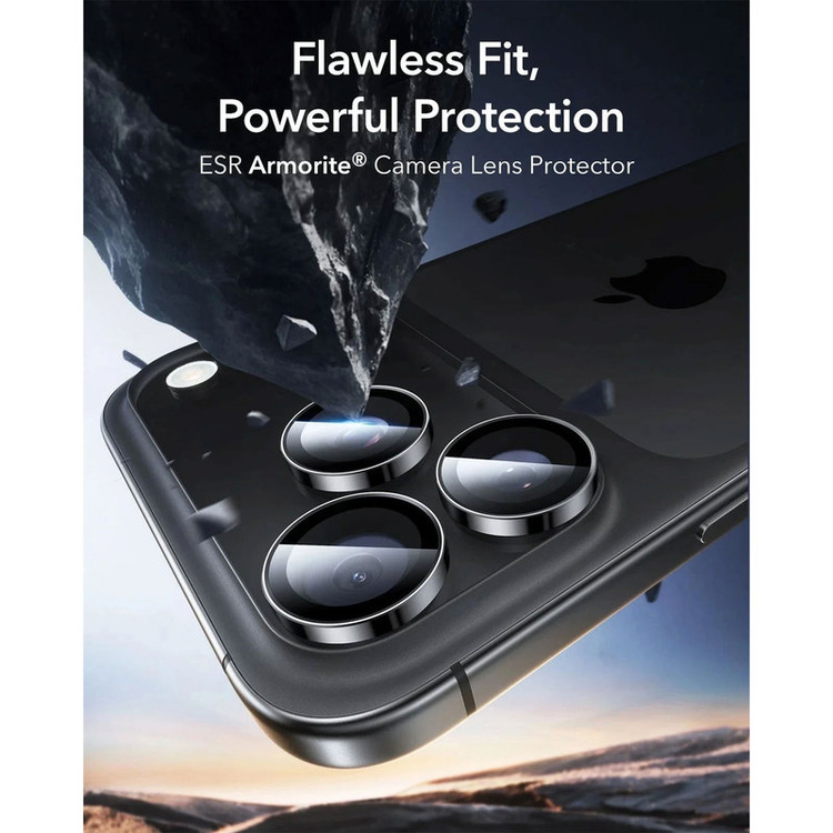 محافظ لنز دوربین انتک مدل ESR Metal مناسب برای گوشی موبایل اپل iPhone 17 Pro Max