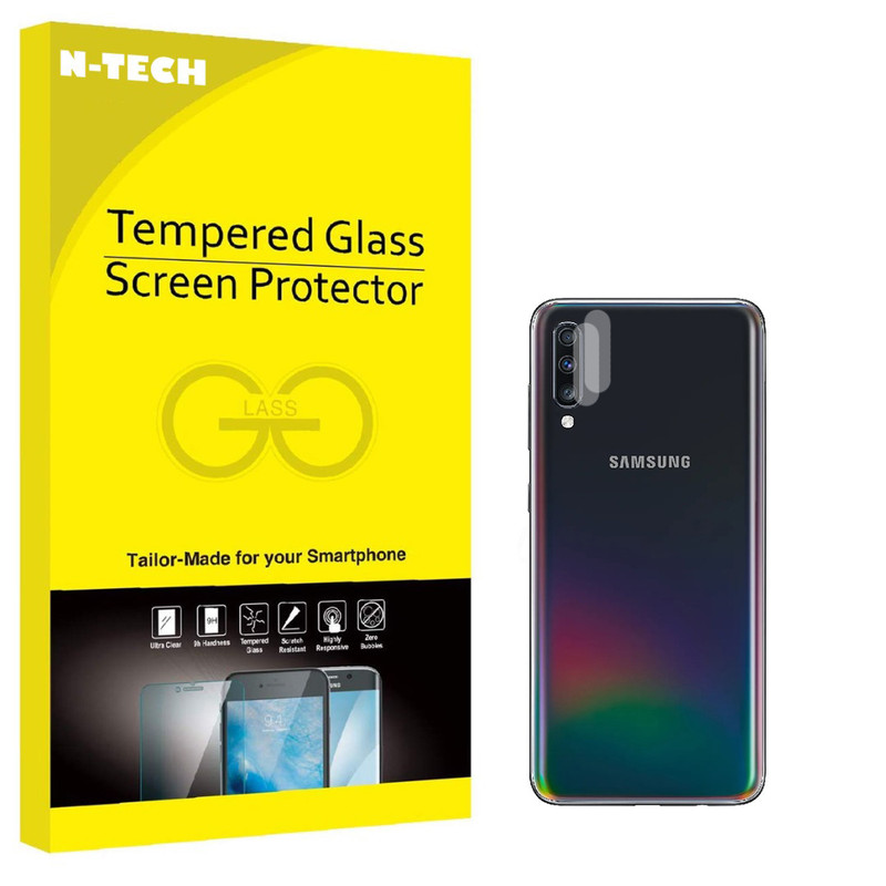 محافظ لنز دوربین انتک مدل LSNK-01 مناسب برای گوشی موبایل سامسونگ Galaxy A70 بسته دو عددی