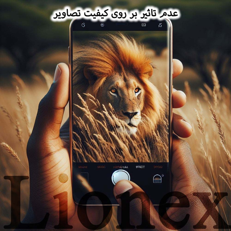 محافظ لنز دوربین لایونکس مدل 3DLNZSLLI مناسب برای گوشی موبایل اپل iPhone 12 Pro
