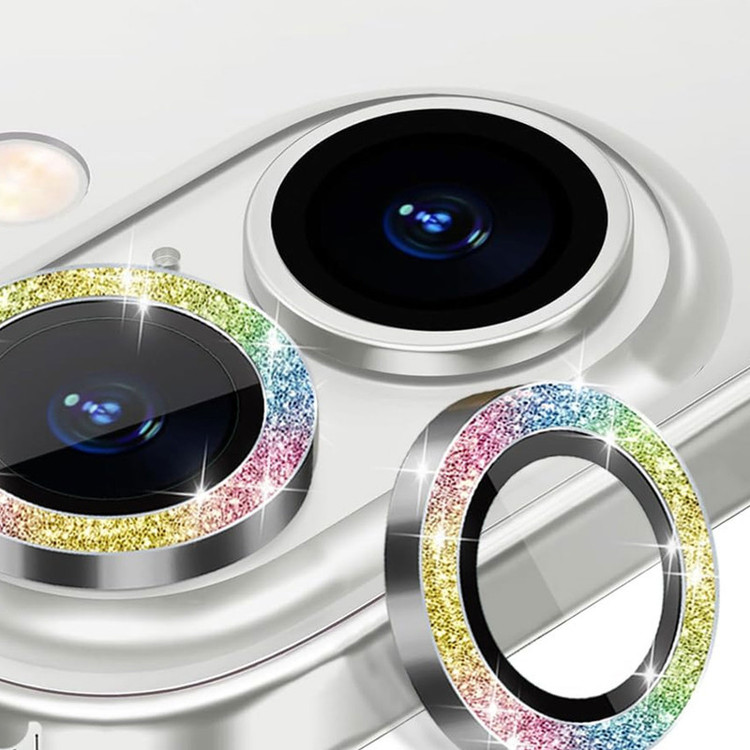 محافظ لنز دوربین فلزی پنتر مدل Glitteri مناسب برای گوشی موبایل اپل iPhone 17
