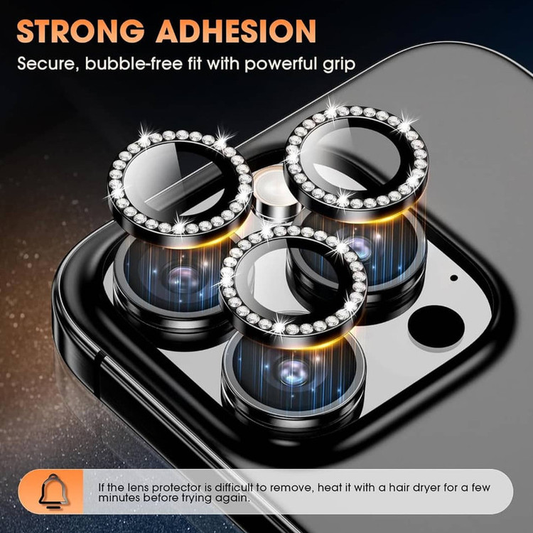 محافظ لنز دوربین فلزی امگلس مدل RNG Diamond MG مناسب برای گوشی موبایل اپل iPhone 11