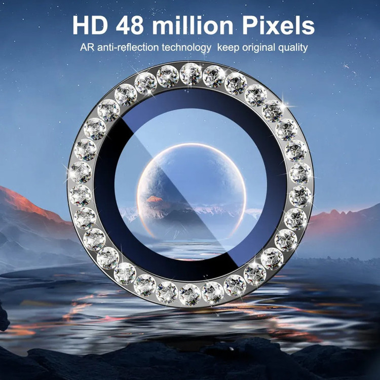 محافظ لنز دوربین فلزی امگلس مدل RNG Diamond MG مناسب برای گوشی موبایل اپل iPhone 11