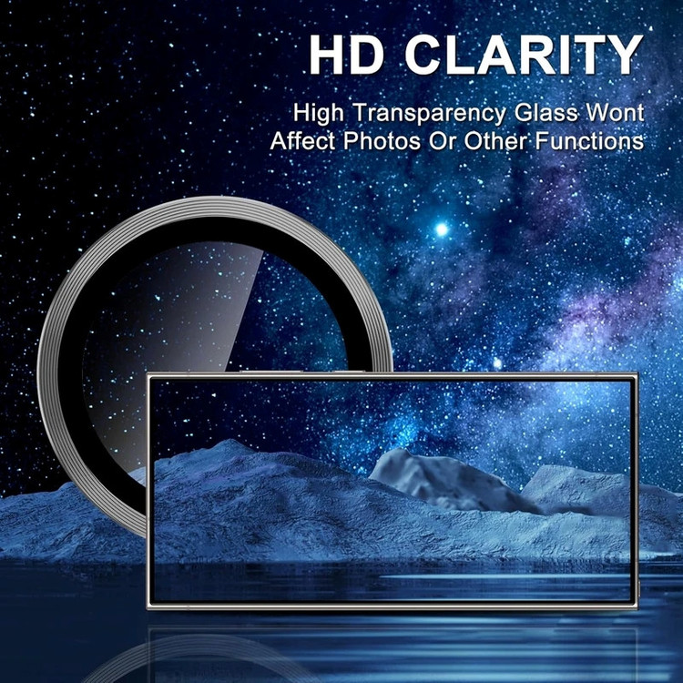 محافظ لنز دوربین فلزی مدل استایل مناسب برای گوشی موبایل سامسونگ Galaxy S25 Ultra