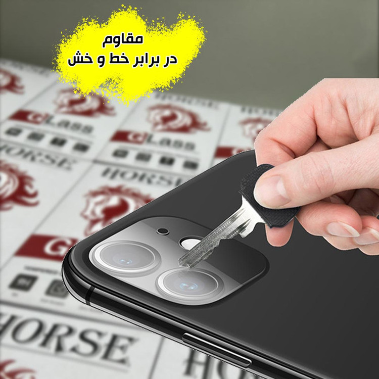 محافظ لنز دوربین هورس مدل LENSFH مناسب برای گوشی موبایل شیائومی Poco X3 GT