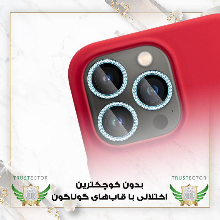 محافظ لنز دوربین تراستکتور مدل RNGLNTR مناسب برای گوشی موبایل شیائومی Redmi Note 13 5G