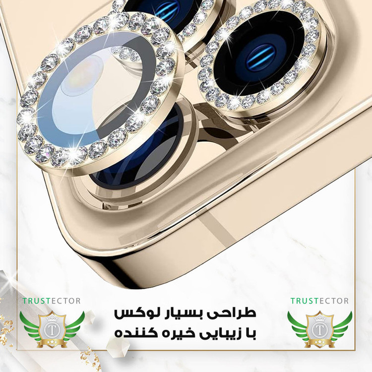 محافظ لنز دوربین تراستکتور مدل RNGLNTR مناسب برای گوشی موبایل شیائومی Redmi Note 13 5G