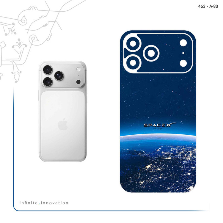 برچسب پوششی ماهوت مدل Space X مناسب برای گوشی موبایل اپل iPhone 17 Pro Max