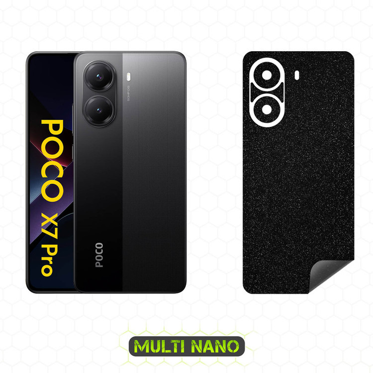 برچسب پوششی مولتی نانو طرح کهکشانی مدل X-F1G مناسب برای گوشی موبایل شیائومی Poco X7 Pro