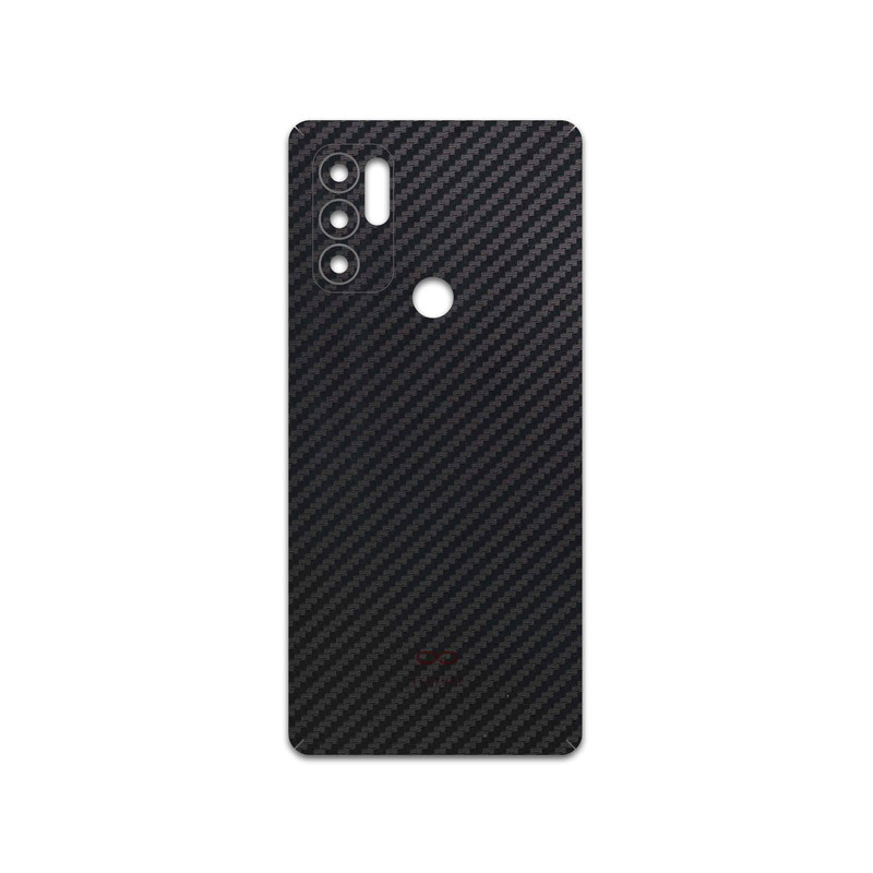 برچسب پوششی ماهوت مدل Carbon-Fiber مناسب برای گوشی موبایل موتورولا Moto G60S