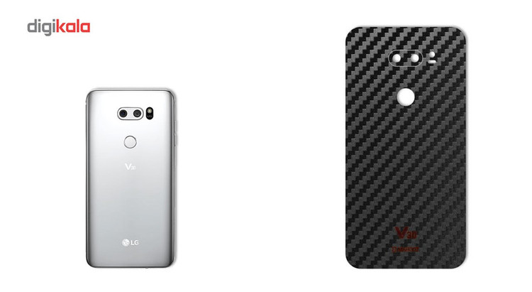 برچسب پوششی ماهوت مدل Carbon-fiber Texture مناسب برای گوشی LG V30