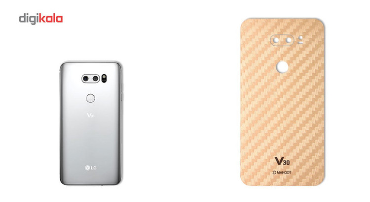 برچسب پوششی ماهوت مدل Carbon-fiber Texture مناسب برای گوشی LG V30