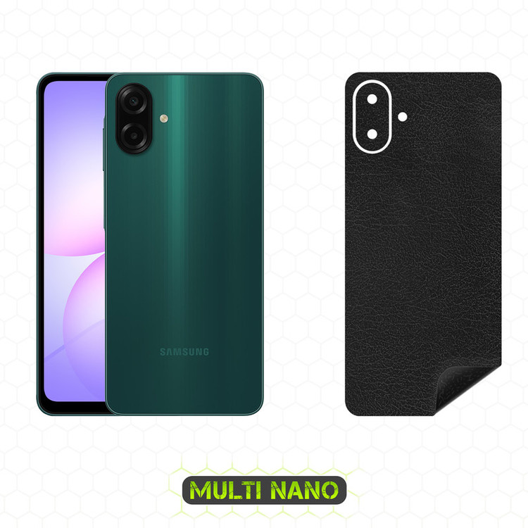 برچسب پوششی مولتی نانو طرح چرم مدل X-F1L مناسب برای گوشی موبایل سامسونگ Galaxy A07 4G