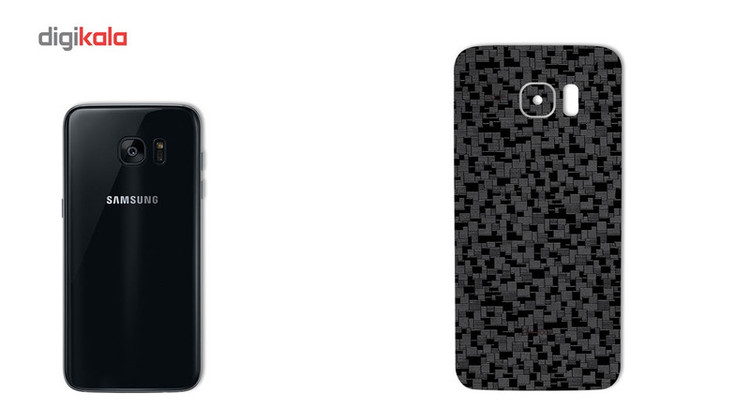 برچسب پوششی ماهوت مدل Silicon Texture مناسب برای گوشی Samsung S7 Edge