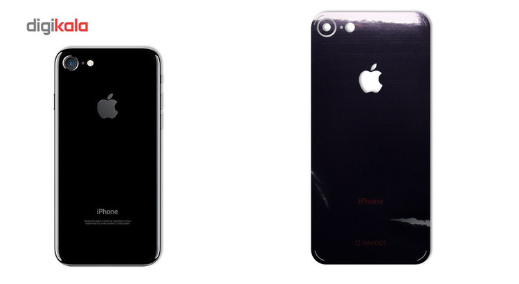 برچسب پوششی ماهوت مدل Black-color-shades Special مناسب برای گوشی iPhone 7