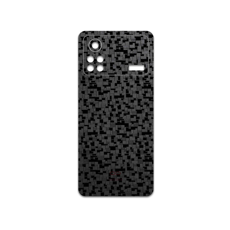 برچسب پوششی ماهوت مدل Black-Silicon مناسب برای گوشی موبایل شیائومی Poco X4 Pro 5G