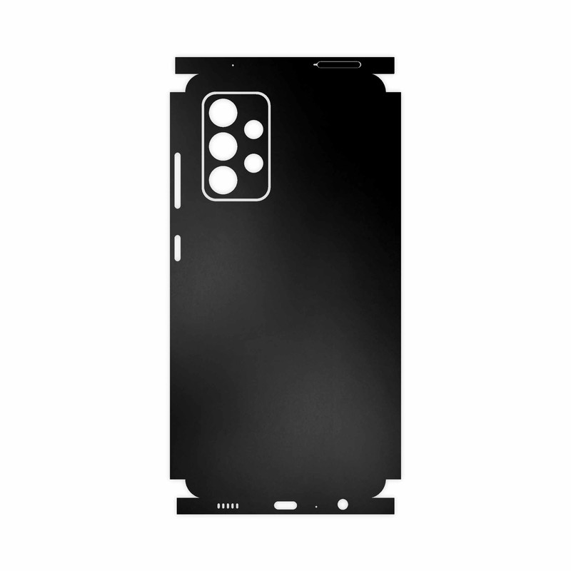 برچسب پوششی ماهوت مدل Matte-Black-FullSkin مناسب برای گوشی موبایل سامسونگ Galaxy A52s 5G