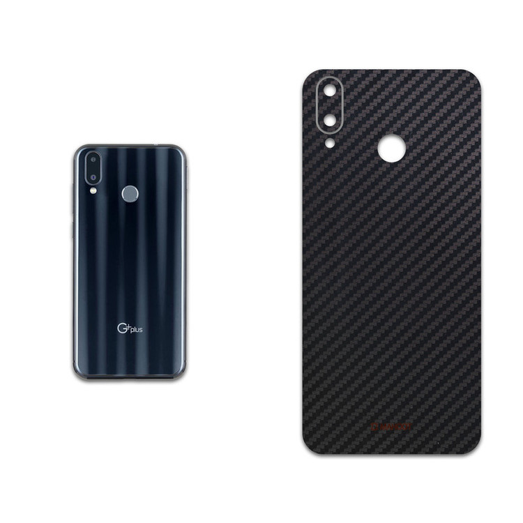 برچسب پوششی ماهوت مدل Carbon-Fiber مناسب برای گوشی موبایل جی پلاس Q10