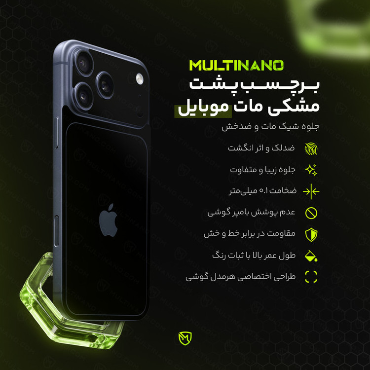 برچسب پوششی مولتی نانو مدل X-F1M مناسب برای گوشی موبایل سامسونگ Galaxy J1 Nxt