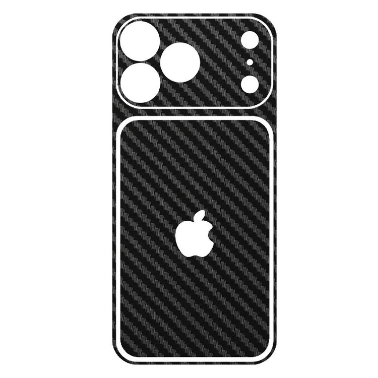 برچسب پوششی ایرگلوری طرح کربن مدل Air مناسب برای گوشی موبایل اپل Iphone 17 Pro