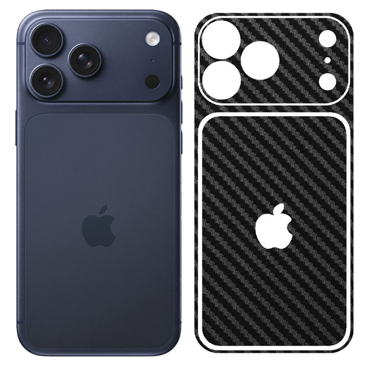 برچسب پوششی ایرگلوری طرح کربن مدل Air مناسب برای گوشی موبایل اپل Iphone 17 Pro