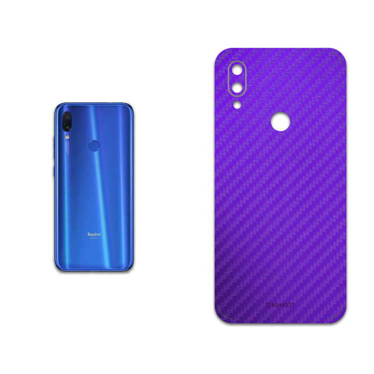 برچسب پوششی ماهوت مدل Purple-Fiber مناسب برای گوشی موبایل شیائومی Redmi 7