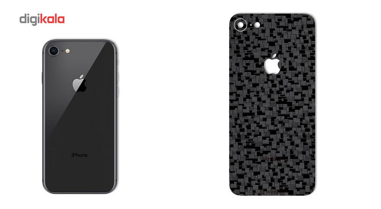 برچسب پوششی ماهوت مدل Silicon Texture مناسب برای گوشی iPhone 8