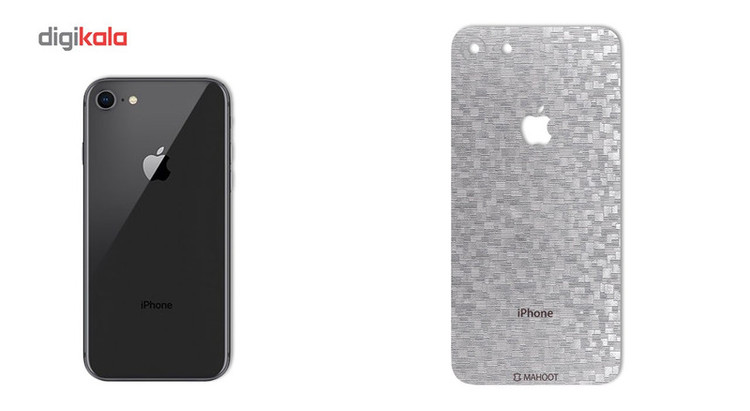 برچسب پوششی ماهوت مدل Silicon Texture مناسب برای گوشی iPhone 8
