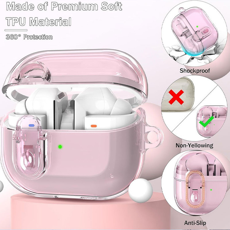 کاور مسیر مدل Protective مناسب برای کیس هدفون بی سیم سامسونگ Galaxy Buds 3 / 3 Pro