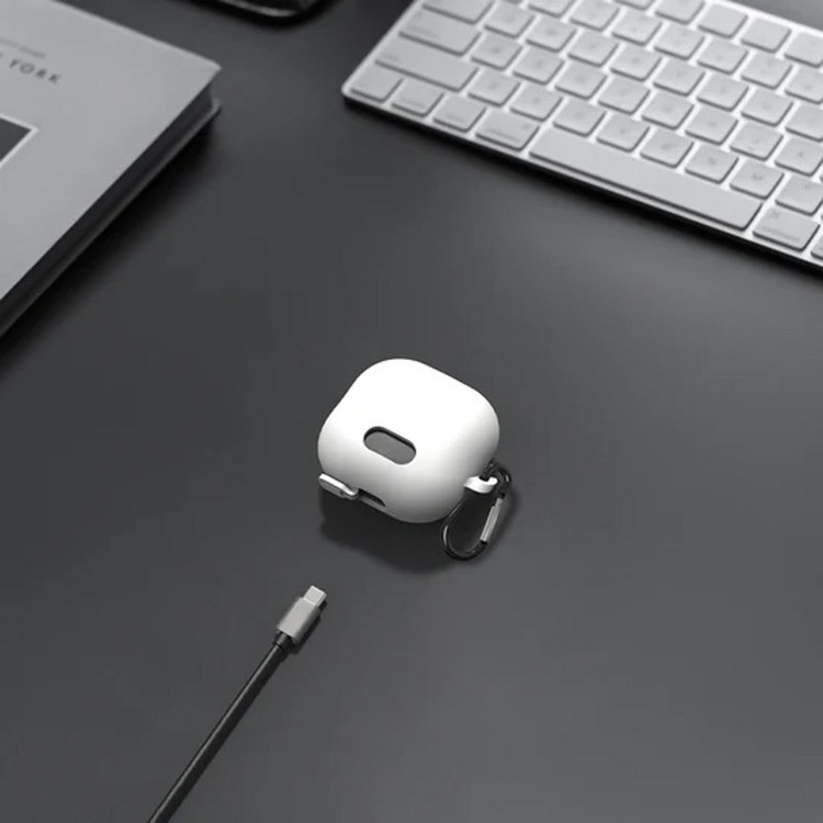 کاور آکوآرا مدل Silicone مناسب برای کیس هدفون بیسیم انکر Soundcore Liberty 4 NC