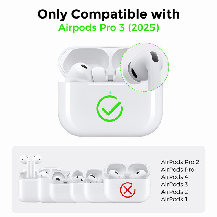کاور آها استایل مدل WG185 مناسب برای کیس هدفون بی سیم اپل AirPad Pro 3