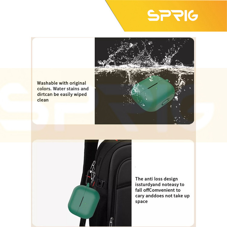 کاور اسپریگ مدل Silicon-SP مناسب برای کیس هدفون بی سیم سامسونگ Galaxy Buds 3 FE
