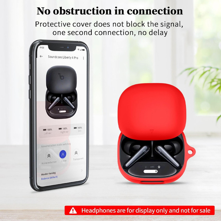 کاور زیرو مدل Silicone ZR مناسب برای کیس هدفون بیسیم انکر Liberty 4 Pro