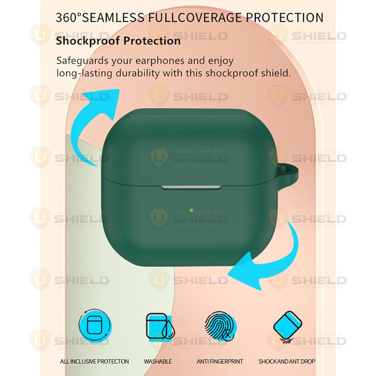 کاور آلتیمیت شیلد مدل Silicone UL مناسب برای کیس هدفون بیسیم سامسونگ Galaxy Buds 3 FE