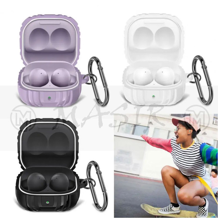 کاور مسیر مدل Eggshell Earbuds Cover مناسب برای هدفون سامسونگ Galaxy Buds Live / Buds Pro / Buds 2 / Buds 2 Pro