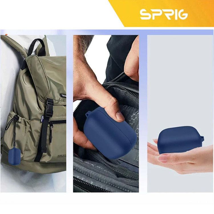 کاور اسپریگ مدل Silicone-SP مناسب برای کیس هدفون بی سیم سامسونگ Galaxy Buds 4 / 4 Pro