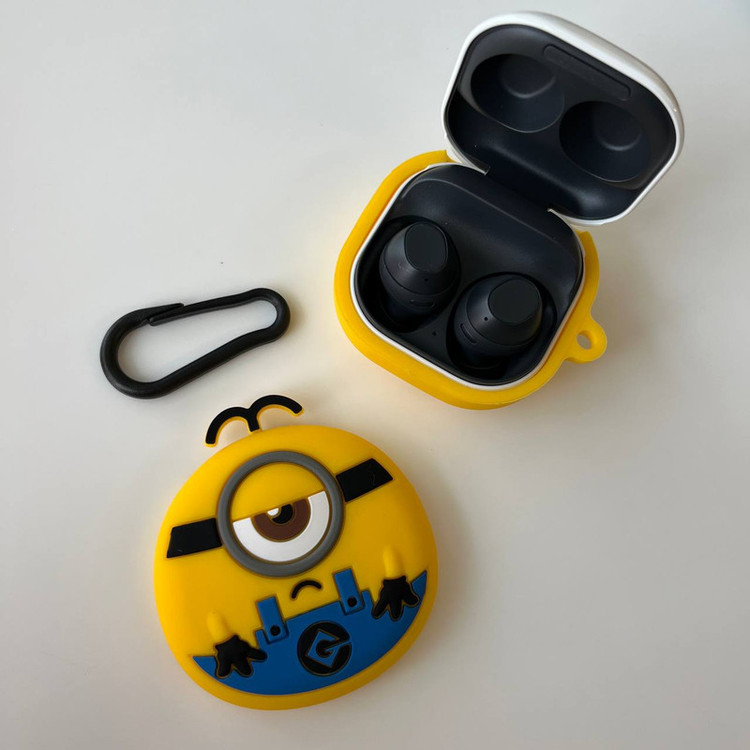 کاور مدل مینیون مناسب برای کیس هدفون سامسونگ Galaxy buds live / buds pro / buds 2 pro / buds fe