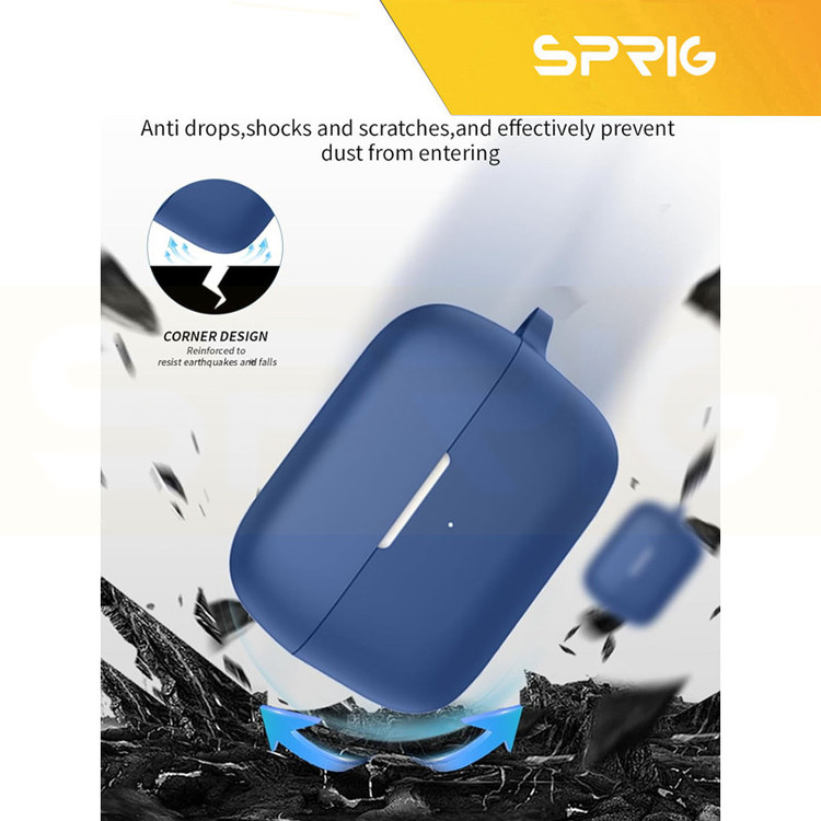 کاور اسپریگ مدل Silicone-SP مناسب برای کیس هدفون بی سیم انکر Soundcore C50i