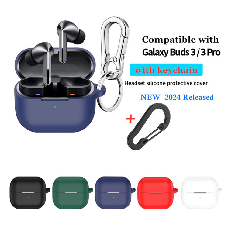 کاور هارد اند تیک مدل Silicon-HT مناسب برای کیس هدفون بی سیم سامسونگ Galaxy Buds 3 / 3 Pro