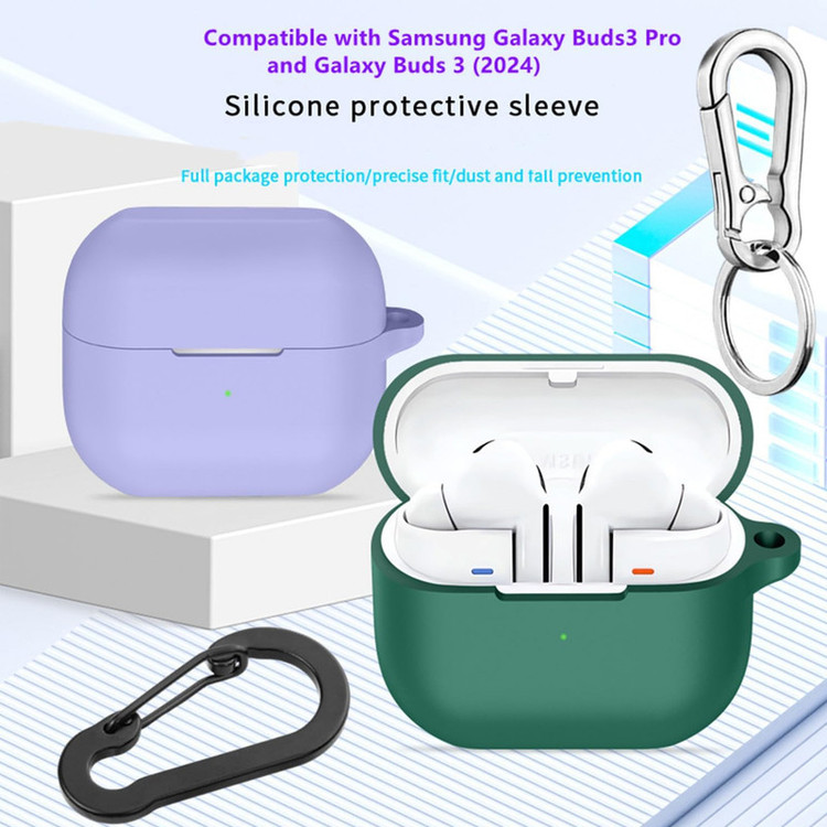 کاور هارد اند تیک مدل Silicon-HT مناسب برای کیس هدفون بی سیم سامسونگ Galaxy Buds 3 / 3 Pro
