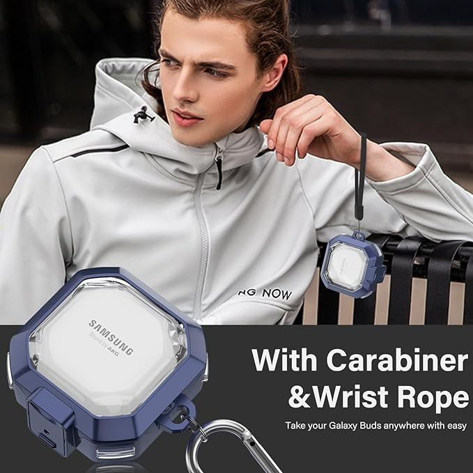 کاور گوف مدل Stop Time مناسب برای کیس هدفون سامسونگ Galaxy Buds Live / Buds Pro / Buds 2 / Buds 2 Pro