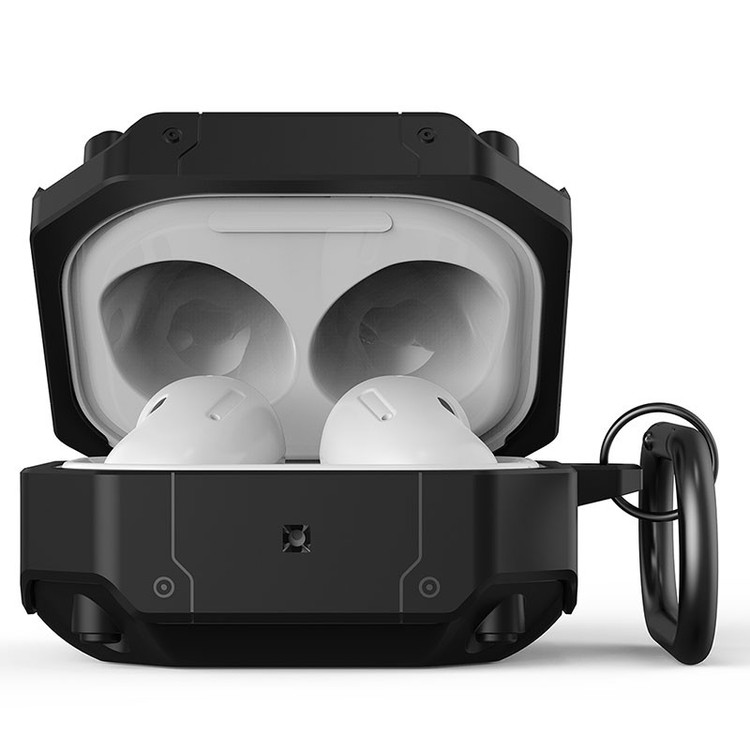 کاور گوف مدل Mecha Hardware مناسب برای کیس هدفون بی سیم سامسونگ Galaxy Buds Live / Buds Pro / Buds 2 / Buds 2 Pro / Buds FE