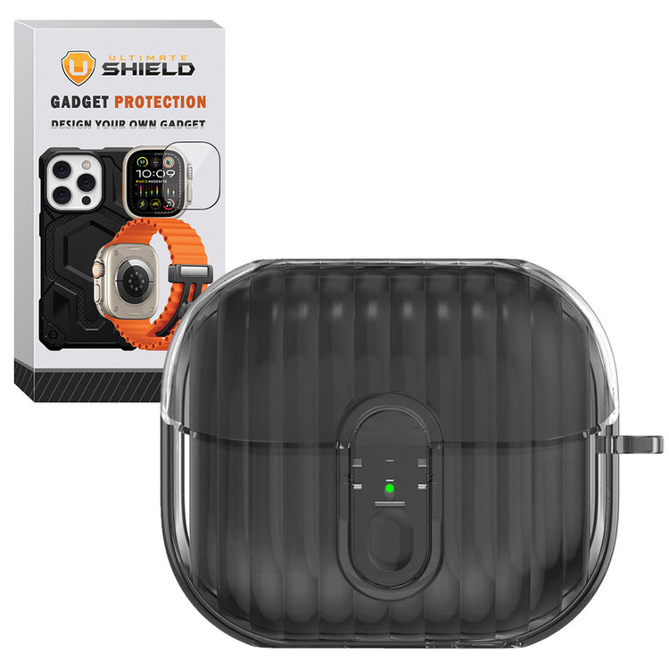 کاور آلتیمیت شیلد مدل Ribbed Shell مناسب برای کیس سامسونگ Galaxy Buds 3 / 3 Pro