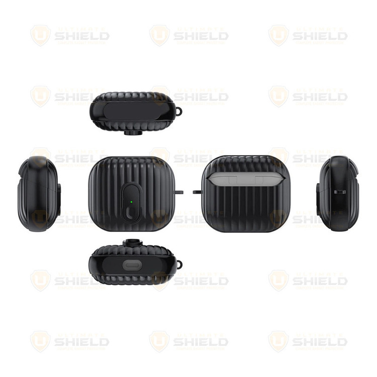 کاور آلتیمیت شیلد مدل Ribbed Shell مناسب برای کیس سامسونگ Galaxy Buds 3 / 3 Pro