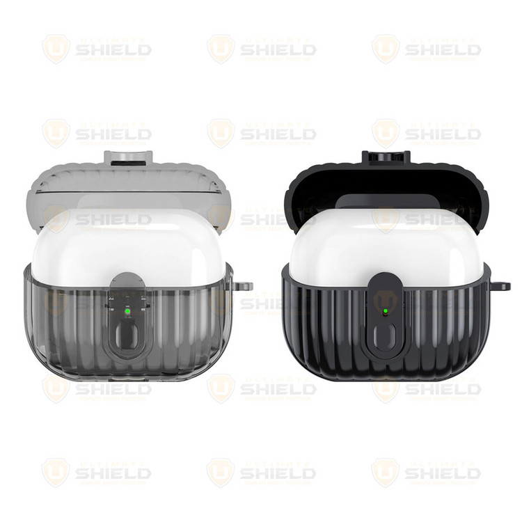 کاور آلتیمیت شیلد مدل Ribbed Shell مناسب برای کیس سامسونگ Galaxy Buds 3 / 3 Pro
