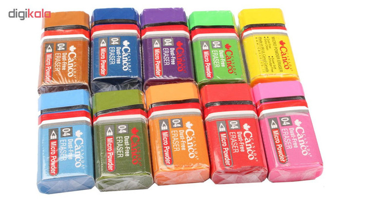 پاک کن کنکو مدل color بسته 8 عددی